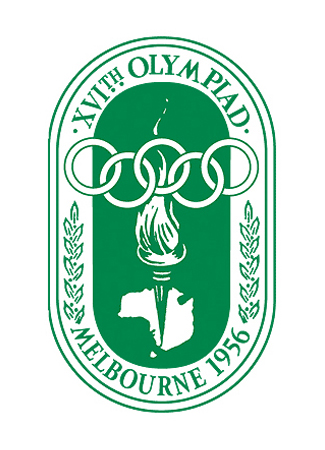Olympics logo Melbourne Australia 1956 summer